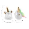 ibasenice Plush Reptile Unicorn Hat view 4