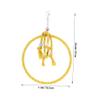 CIYODO 2-Pack Bird Rope Swing view 2