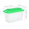 Toyvian Portable Transport Box for Small Turtles and Goldfish view 2