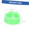 ibasenice 300pcs Parrot and Pigeon Identification Rings view 2