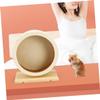 Abaodam Wooden Hamster Wheel for Small Pets view 3