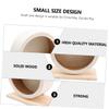 Abaodam Wooden Hamster Wheel for Small Pets view 4