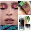 Chameleon Color-Changing Eyeshadow - Metallic Makeup with Holographic Glitter view 4