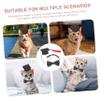 Abaodam Pet Graduation Cap Set with Bowtie and Headband view 3