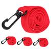 4-Piece Red Children's Walking Leash Set, Nylon and Plastic view 1