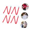 4-Piece Red Children's Walking Leash Set, Nylon and Plastic view 3