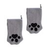 FmtwPhn Pet Washing Gloves - 2X Dog Washing Gloves view 1
