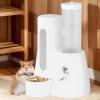 Small Animal Water Bottle with Food Bowl view 2
