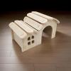 Hamster House - Wooden Habitat for Small Pets view 2