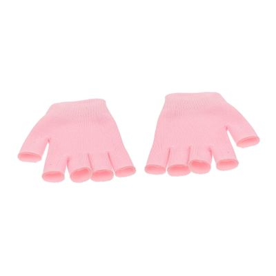 TOVINANNA Moisturizing Gel Gloves for Dry Hands, Fingerless Hand Spa Gloves for Overnight Use