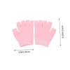 TOVINANNA Moisturizing Gel Gloves for Dry Hands, Fingerless Hand Spa Gloves for Overnight Use view 2