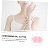 TOVINANNA Moisturizing Gel Gloves for Dry Hands, Fingerless Hand Spa Gloves for Overnight Use view 3