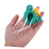 Small Frog-Shaped Pet Hat with Adjustable Strap view 4