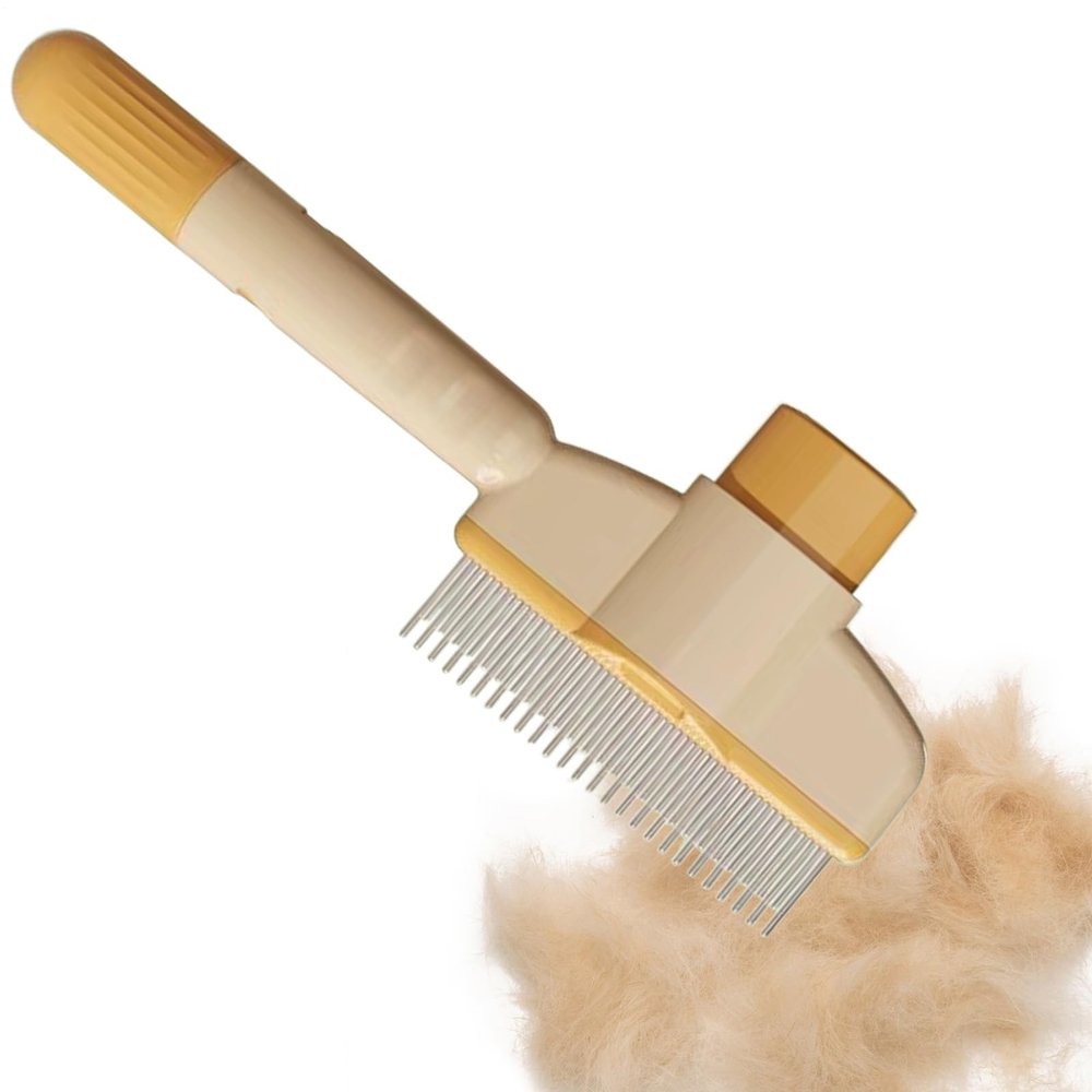 Self-Cleaning Non-Slip Cat Grooming Brush
