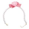 TOYANDONA Stylish Pearl Necklace for Small Dogs view 1