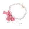 TOYANDONA Stylish Pearl Necklace for Small Dogs view 2