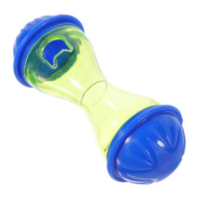 HANABASS Interactive Rabbit Toy, 2-Pack, Bone-Shaped Plastic Treat Dispensers for Indoor Rabbits