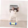 HANABASS Interactive Rabbit Toy, 2-Pack, Bone-Shaped Plastic Treat Dispensers for Indoor Rabbits view 3