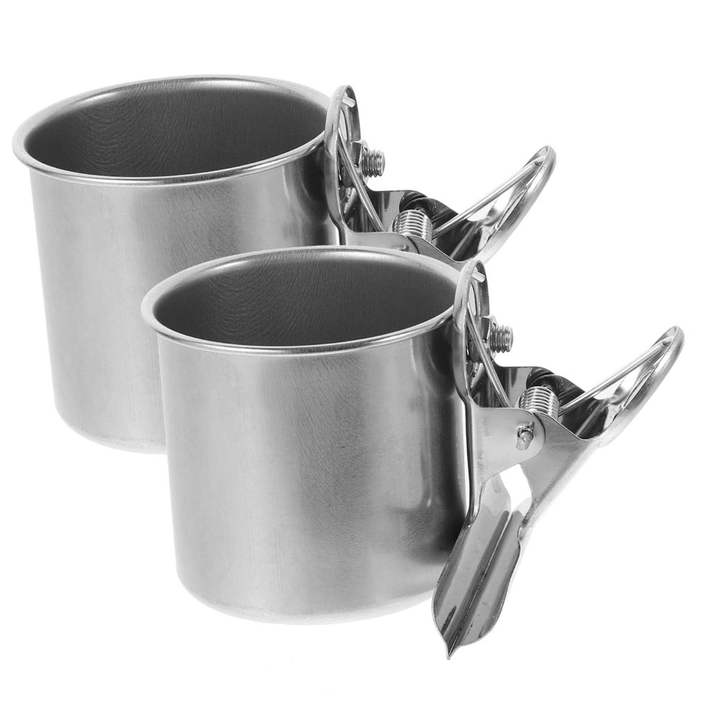 TOYANDONA Stainless Steel Bird Feeder 2 Pack