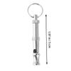 Professional Copper-Plated Dog Training Whistle with Lanyard view 2