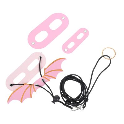 Reptile Harness with Leash, 1 Set, PU Leather