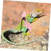 Reptile Harness with Leash, 1 Set, PU Leather view 4