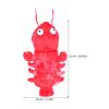 Abaodam Halloween Lobster Costume for Dogs, Red Outfit view 2