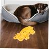 BESTonZON Slow-Feeder Dog Bowl, Anti-Gulping, Food-Grade Plastic, Non-Slip Design for Dogs and Cats, Indoor and Outdoor view 4