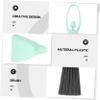 VICASKY Plastic Dustpan and Broom Set for Small Animal Cages view 3