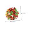Toyvian Dog Snuffle Ball Toy for Slow Feeding and Training view 2