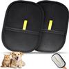 Frundoo 2026 New Fingerless Pet Hair Remover Gloves, 2-Piece Set view 1