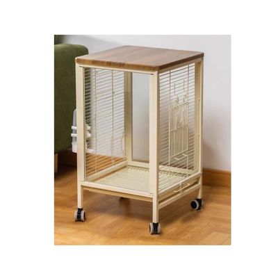 Huangj-0527 Bird Aviary and Parrot Cage with Wheels