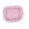 BUGUUYO Ice Silk Cooling Pad for Dogs and Cats, Washable Portable Cooling Cushion for Indoor and Outdoor Use, Travel and Pet Crates, Cherry view 2