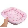 BUGUUYO Ice Silk Cooling Pad for Dogs and Cats, Washable Portable Cooling Cushion for Indoor and Outdoor Use, Travel and Pet Crates, Cherry view 4
