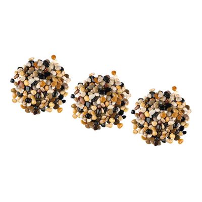 VICASKY Decorative Stones for Plant Pots, Natural Pebbles for Aquariums and Gardens