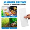 WEITINGKKK Aquarium Filter Media Pads, White Cotton Filter Floss, 18.50 x 7.20 x 2.00 cm, 12-Pack view 3