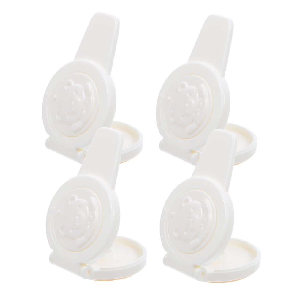 ifundom 4-Piece Childproof Oven and Cabinet Locks, Self-Adhesive, No Drilling