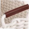 VICASKY Cotton Rope Storage Basket, Woven Organizer for Cosmetics, Snacks and Keys view 3