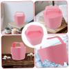 Red Silicone Ice Facial Roller with Handle view 2