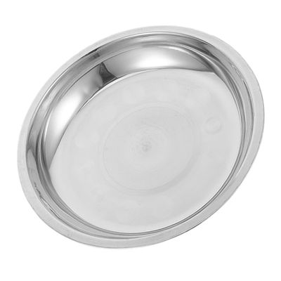 Supvox Stainless Steel Cat Bowl with Optimal Capacity, Easy to Clean, Shallow Food Bowl for Cats and Puppies, Silver