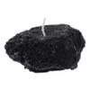 Handmade Aromatherapy Candle with Creative Stone Design, Black view 1