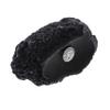 Handmade Aromatherapy Candle with Creative Stone Design, Black view 3
