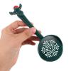 Milisten Plastic Small Animal Scoop, Ergonomic, 2-Pack, Green view 4