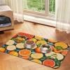 Pet Feeding Mat with Citrus Fruit Pattern view 1