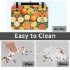 Pet Feeding Mat with Citrus Fruit Pattern view 4