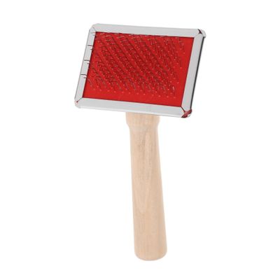 JUMPLAWN Wooden Handle Pet Fur Comb for Dogs and Cats