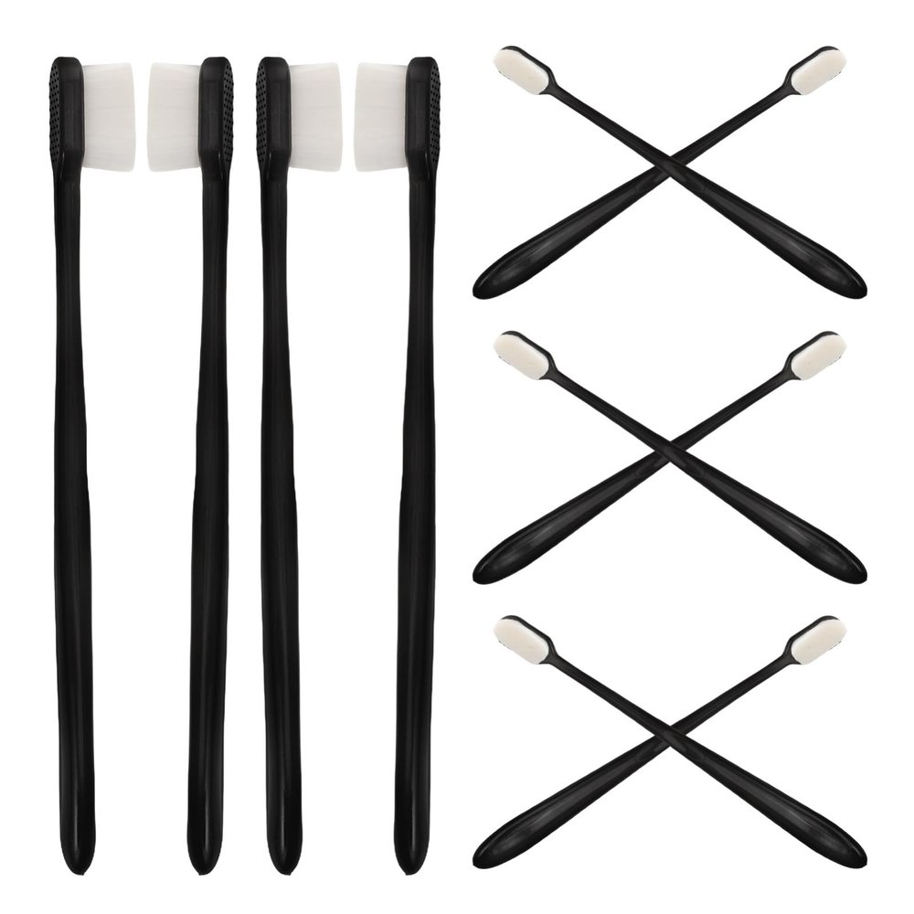 BESPORTBLE 10-Piece Turtle Shell Cleaning Brushes with Long Handle