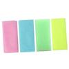 KAILIKETIY 4-Piece Exfoliating Bath Towels, Quick-Drying Nylon Body Scrub Washcloths for Shower view 1