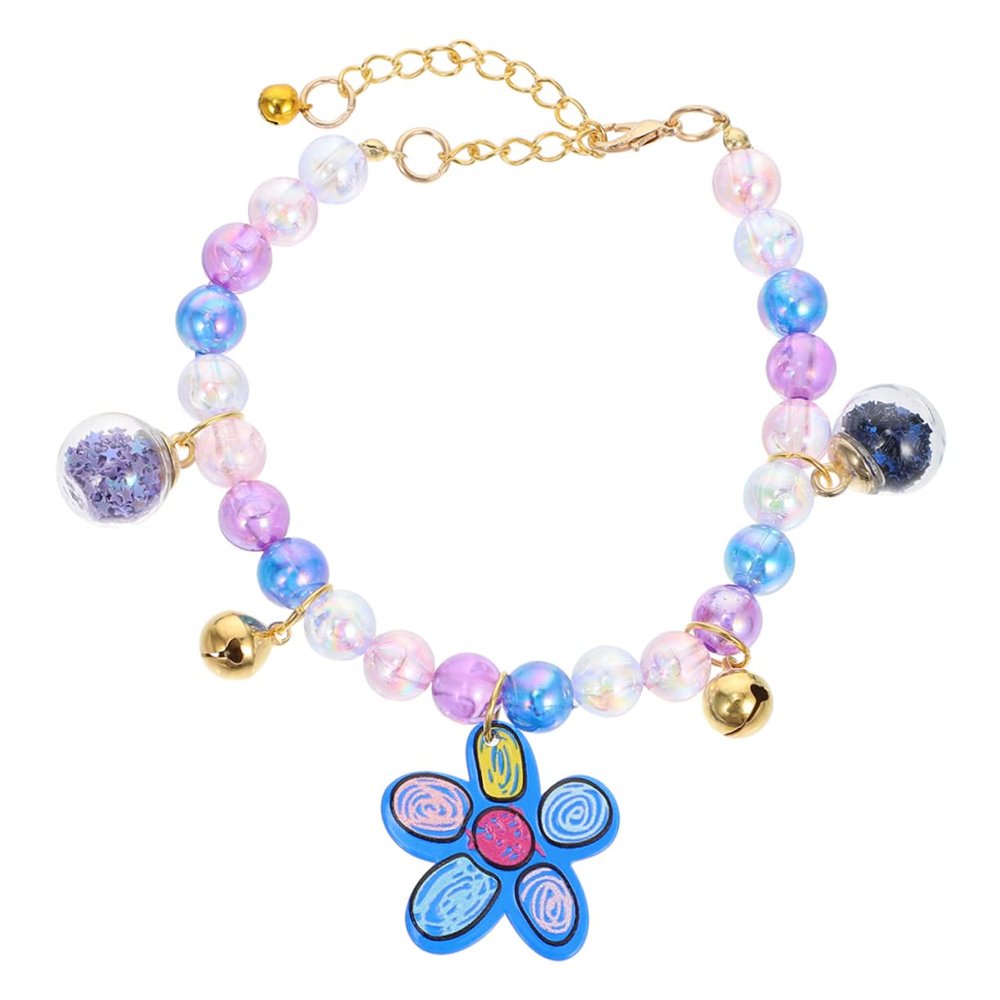 JUMPLAWN Decorative Pearl Collar for Pets