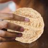 CTIRCHIU 2-Pack Sisal Shower Balls for Gentle Exfoliation and Comfortable Cleaning view 4